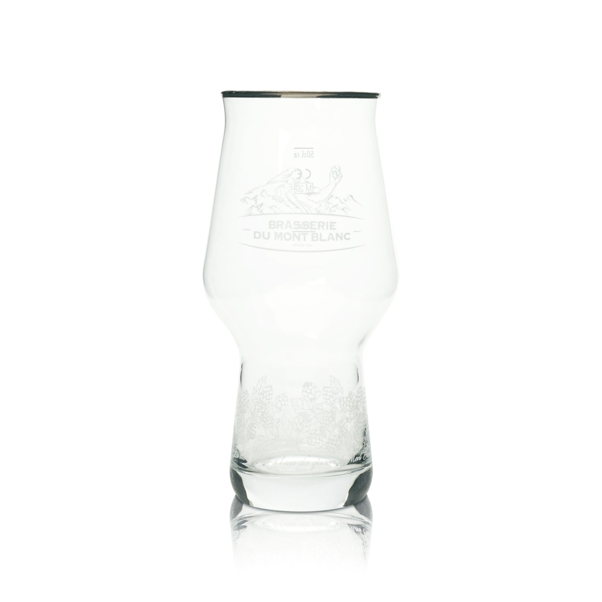 Verre à bière Brasserie Du Mont Blanc 0,5 l Craft Master One Verres Beer