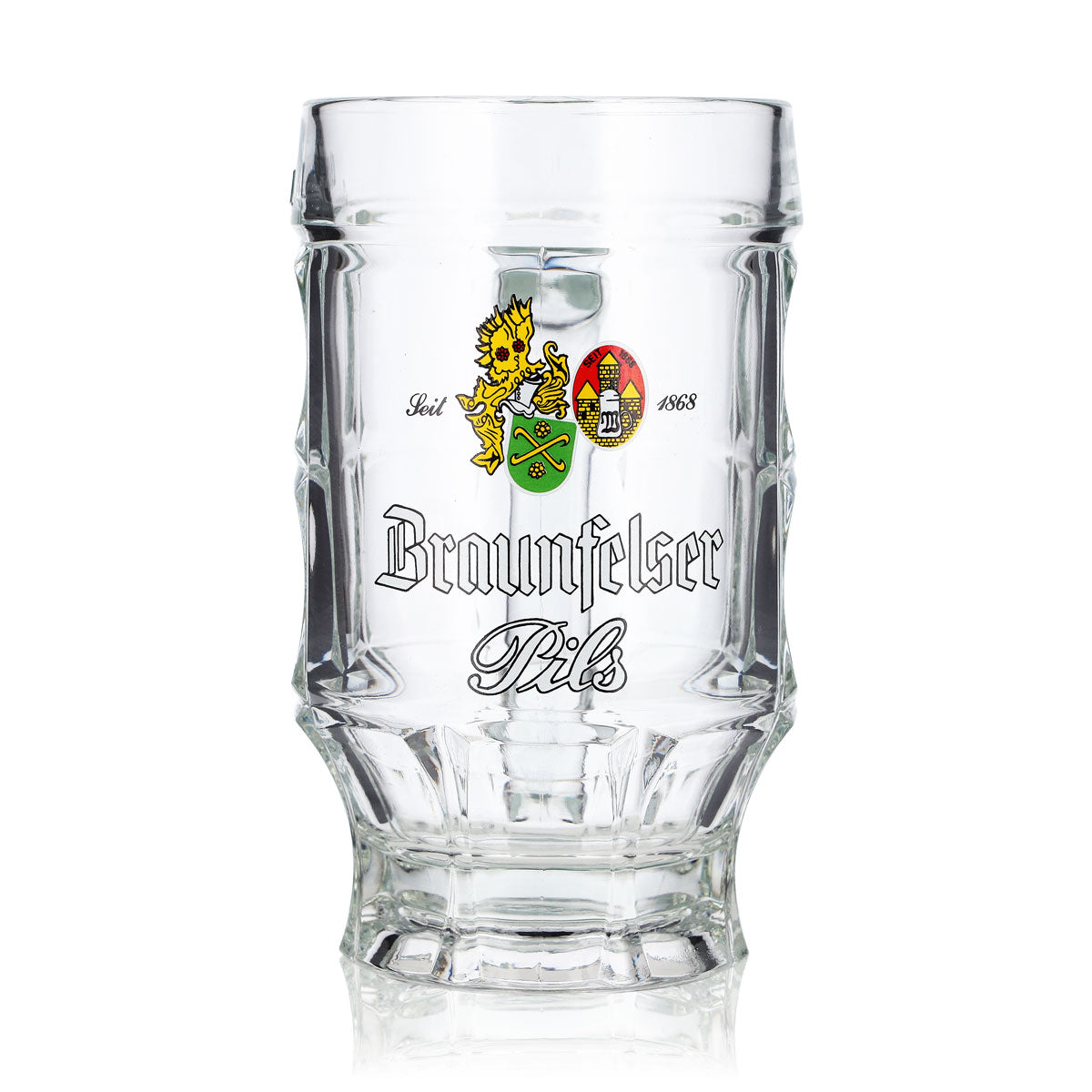 Verre à bière Braunfelser, 0,4 l, modèle « Krug Sahm »