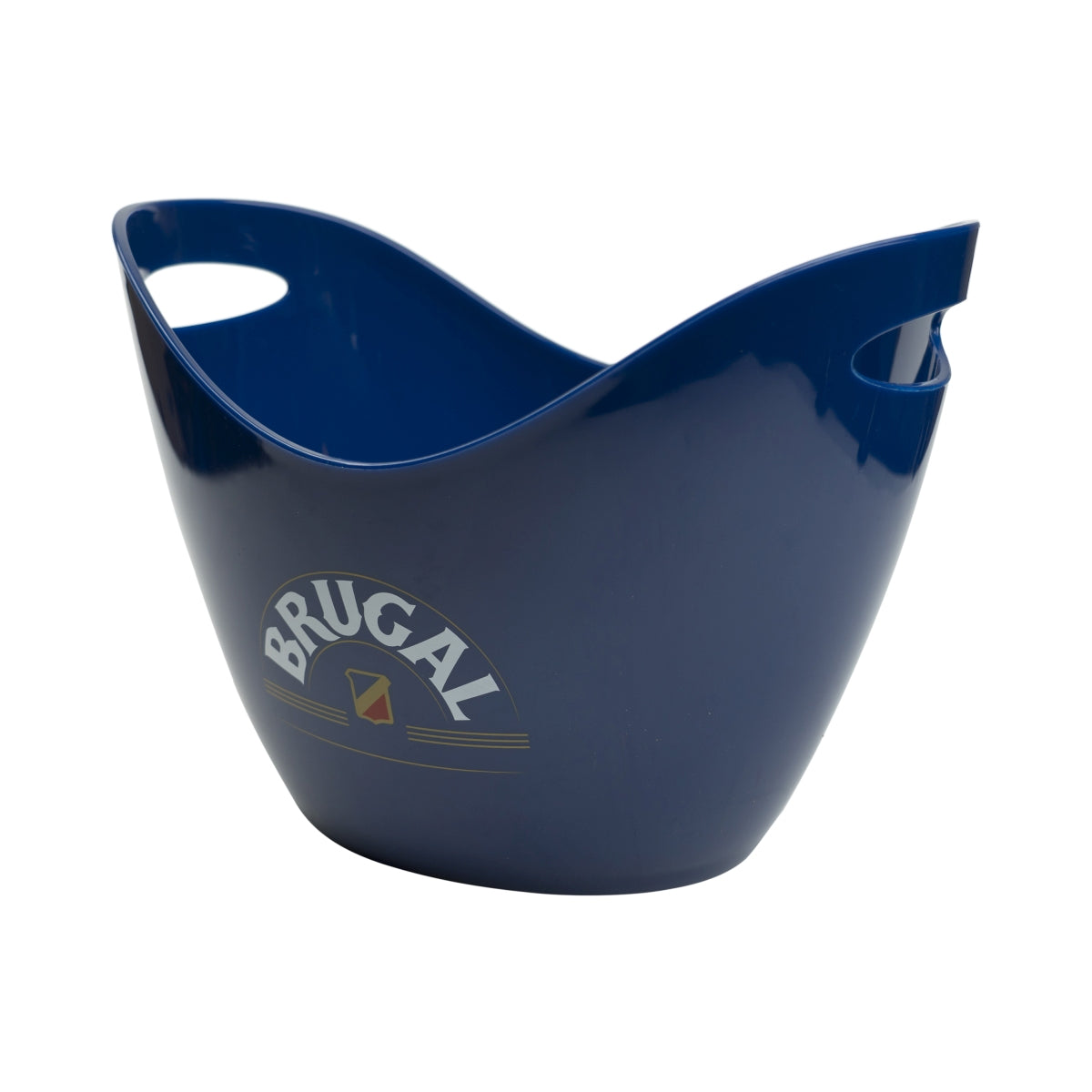 Brugal Rum Refroidisseur Glacière Bouteilles Bac à glaçons bleu Seau simple Glacière – Vue 2