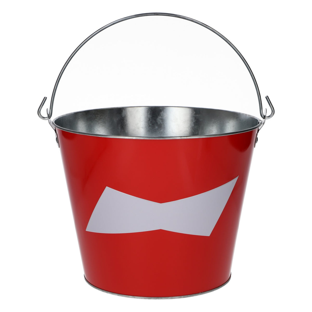 Seau à glace pour bière Budweiser, diamètre 23,5, neuf, en métal, rouge