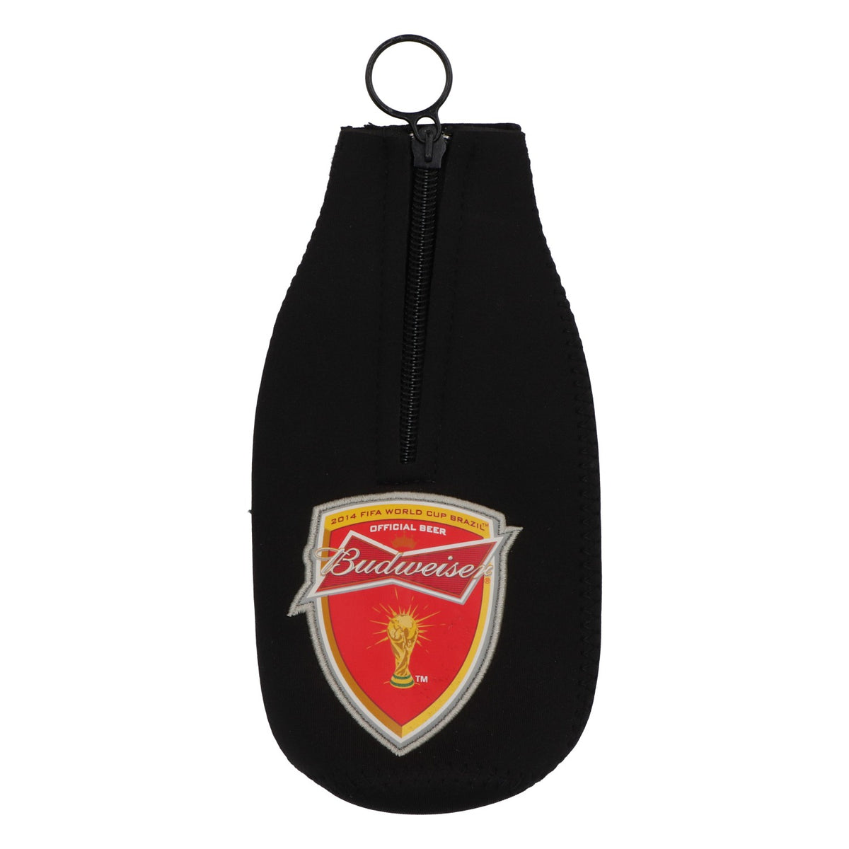 Sac à fermeture éclair Budweiser FIFA 2014 « Rise as one », noir