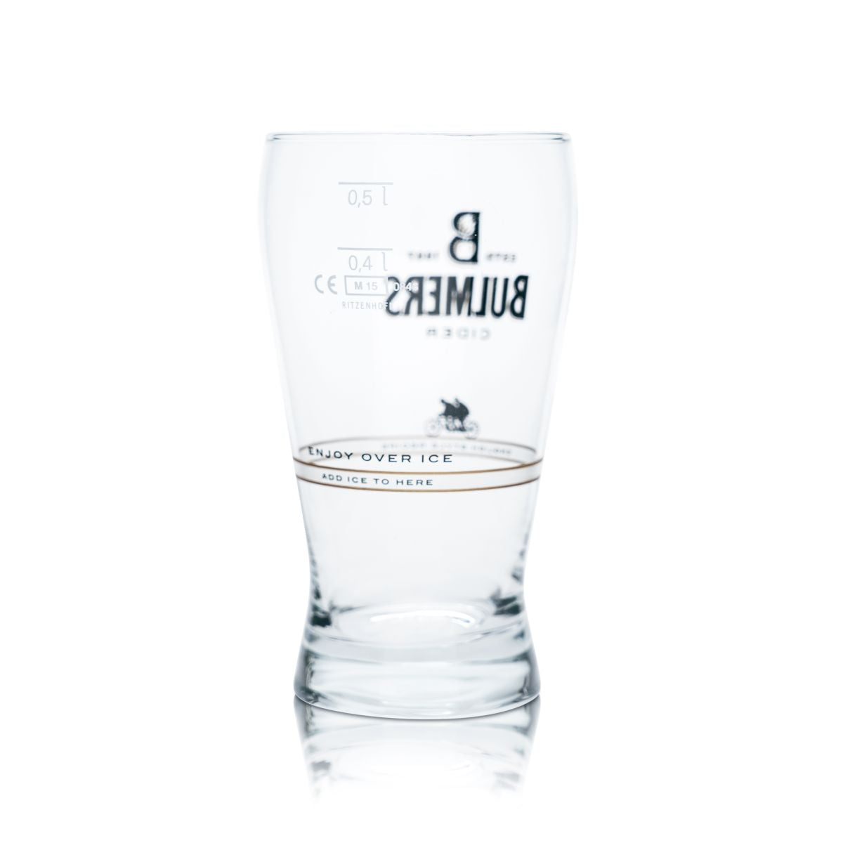 Verre à bière Bulmers Cider 0,5 l Verre à bière Willi Becher Irish Brewery Verres originaux – Vue 2