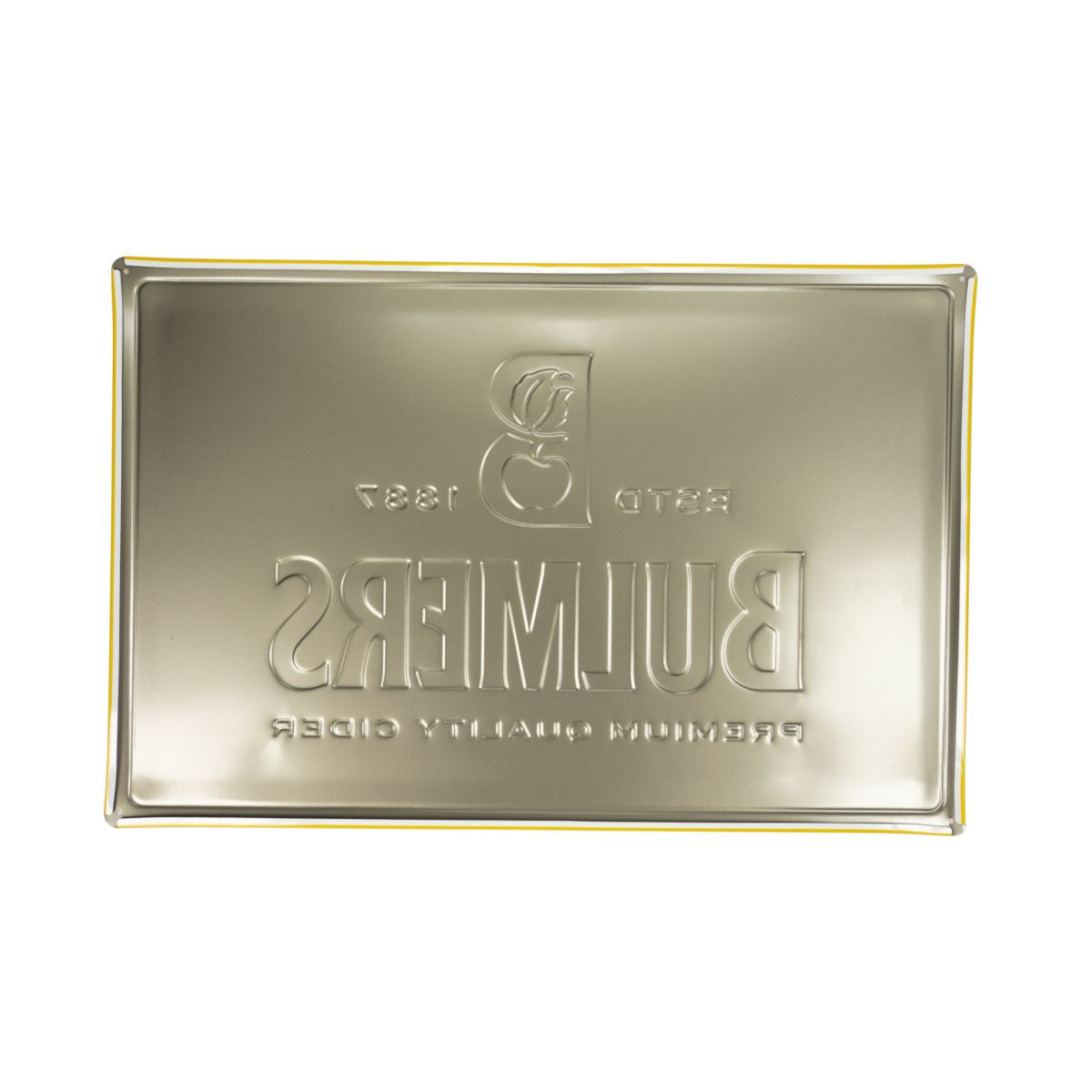 Bulmers Cider Plaque métallique Plaque murale 59 x 39 cm Jaune Décoration Publicité – Vue 2
