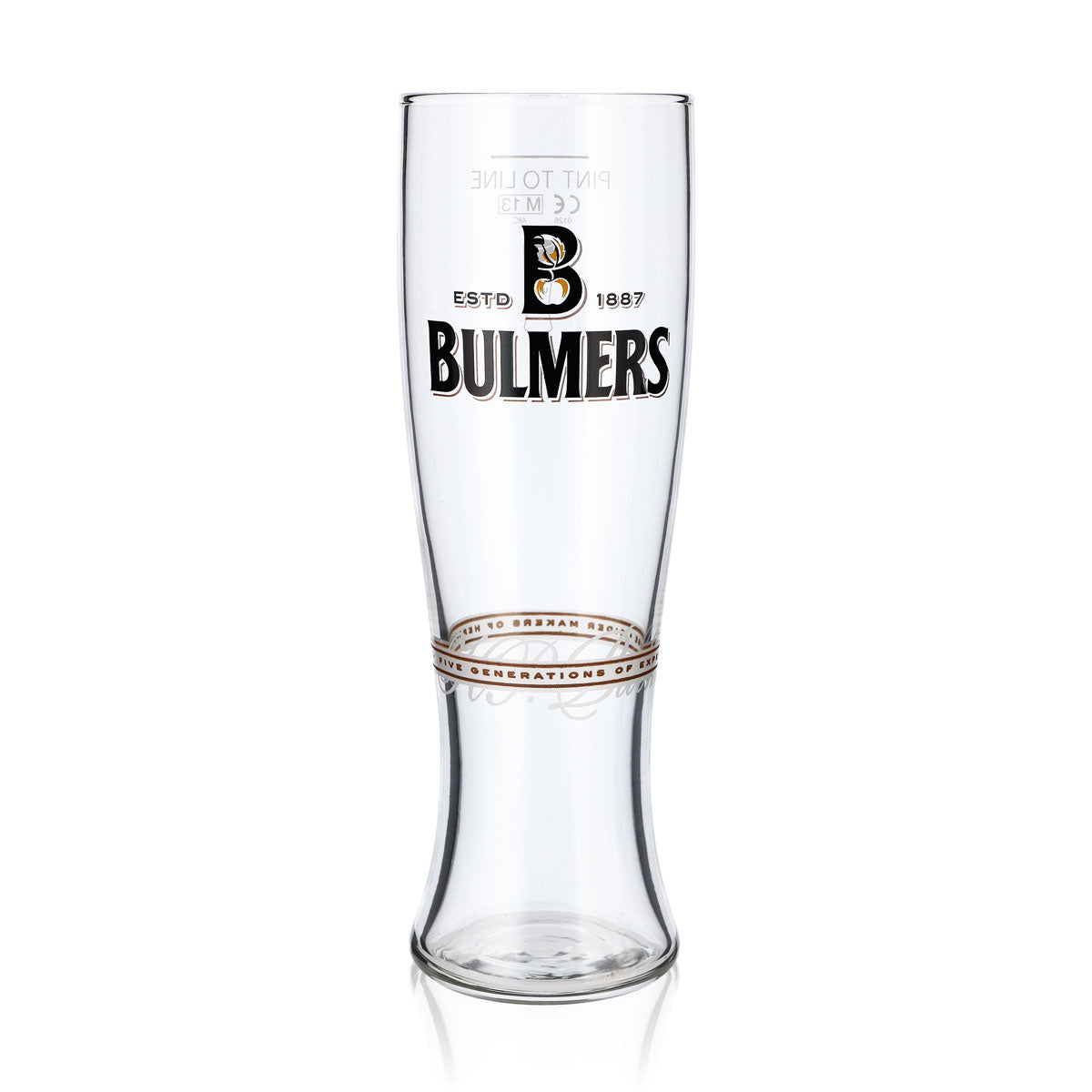 Verres à cidre Bulmers Verres 0,63 l Verres à cidre Verre à bière « Pint to Line »