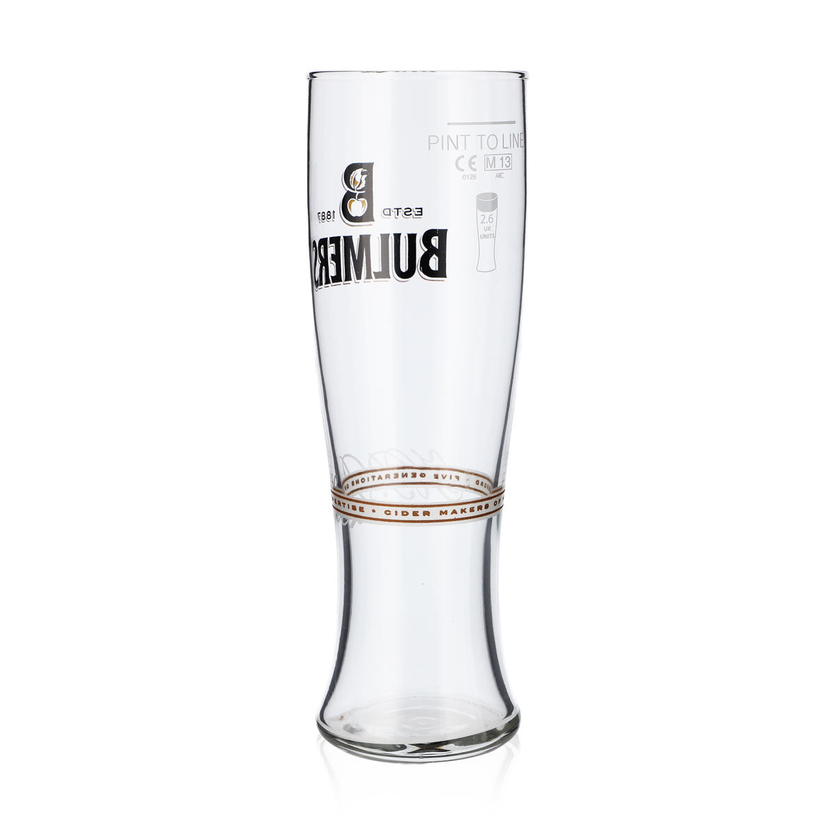 Verres à cidre Bulmers Verres 0,63 l Verres à cidre Verre à bière « Pint to Line » – Vue 3
