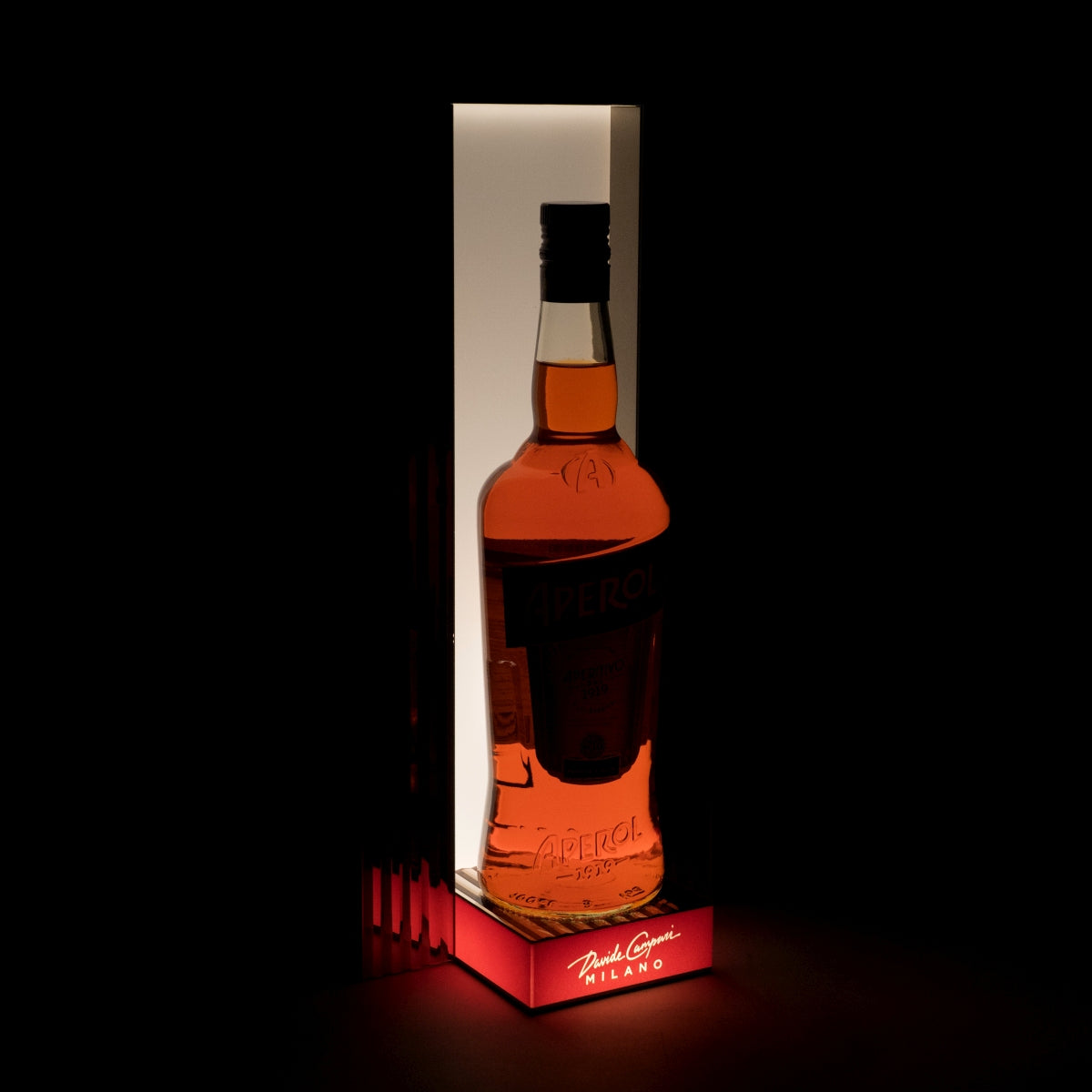 Campari LED Glorifier Milano Présentoir décoratif Présentoir lumineux pour bouteilles – Vue 2