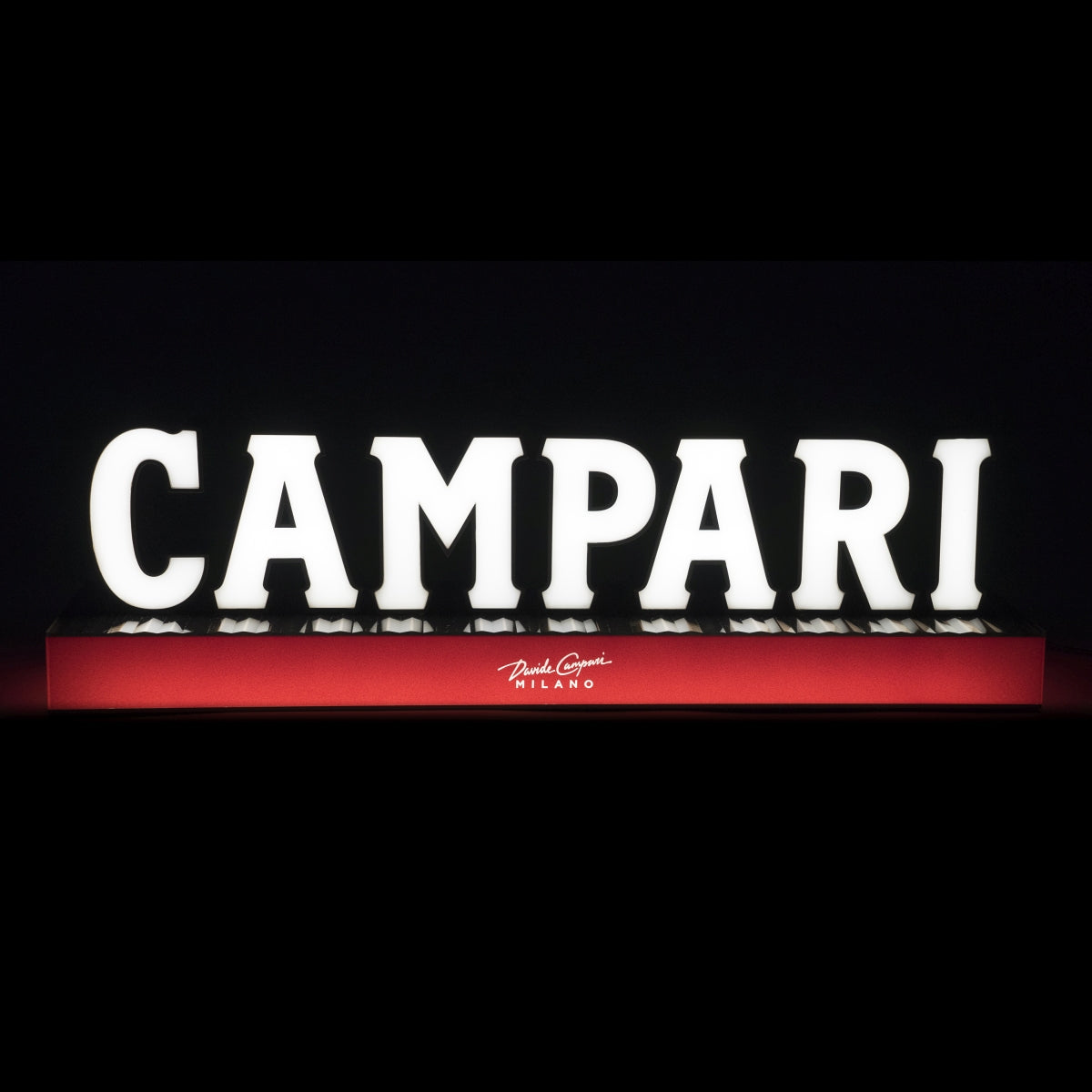 Enseigne lumineuse Campari Enseigne lumineuse LED Milano Wall Sign Décoration murale Luminated – Vue 2