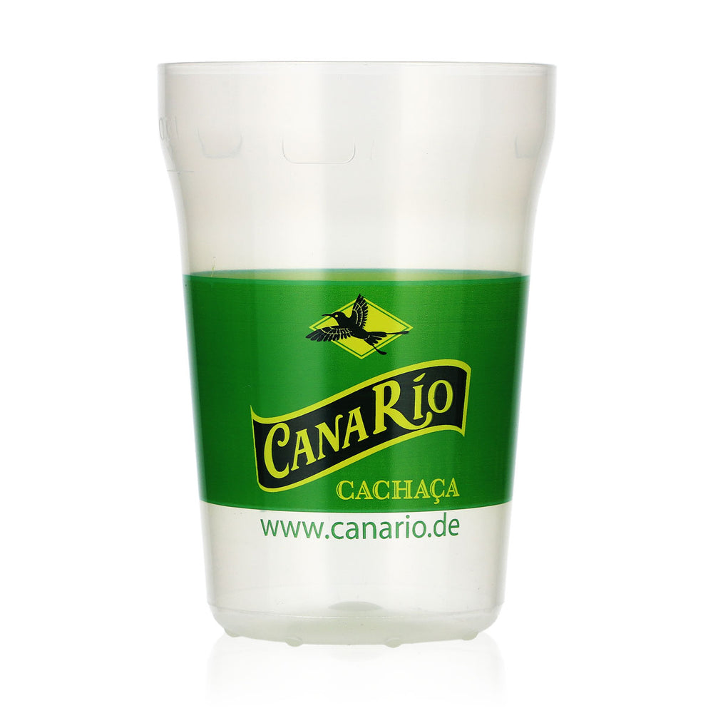 Verre à rhum Canario 0,3 l, en plastique, gobelet réutilisable « Brazil »