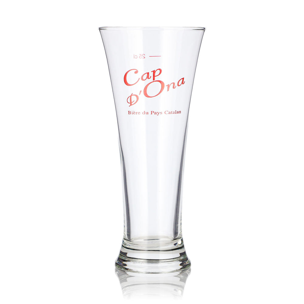 Verre à bière Cap d'Ona 0,25 l, verre à long drink « Bieres du Pay Catalan »