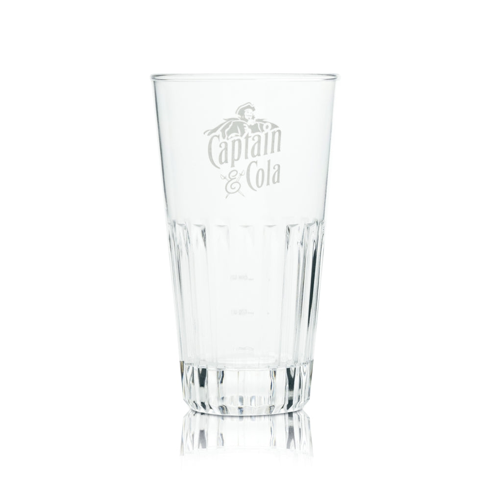 Gobelet en plastique Captain Morgan 0,2 l Long Drink Verres en plastique réutilisables Rialto