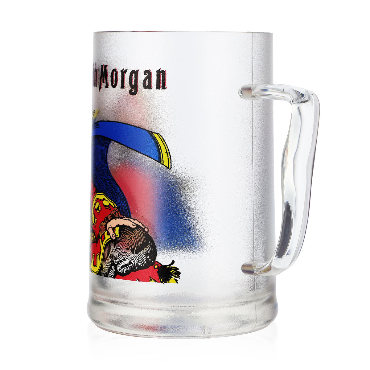 Verre à rhum Captain Morgan, 0,63 l, en plastique réutilisable, motif pirate, pichet transparent – Vue 4