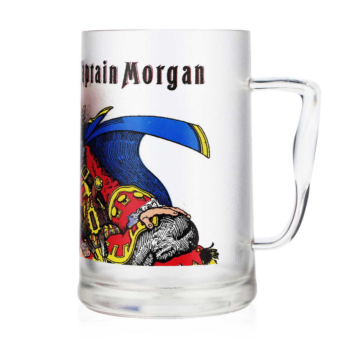 Verre à rhum Captain Morgan, 0,63 l, en plastique réutilisable, motif pirate, pichet transparent – Vue 5