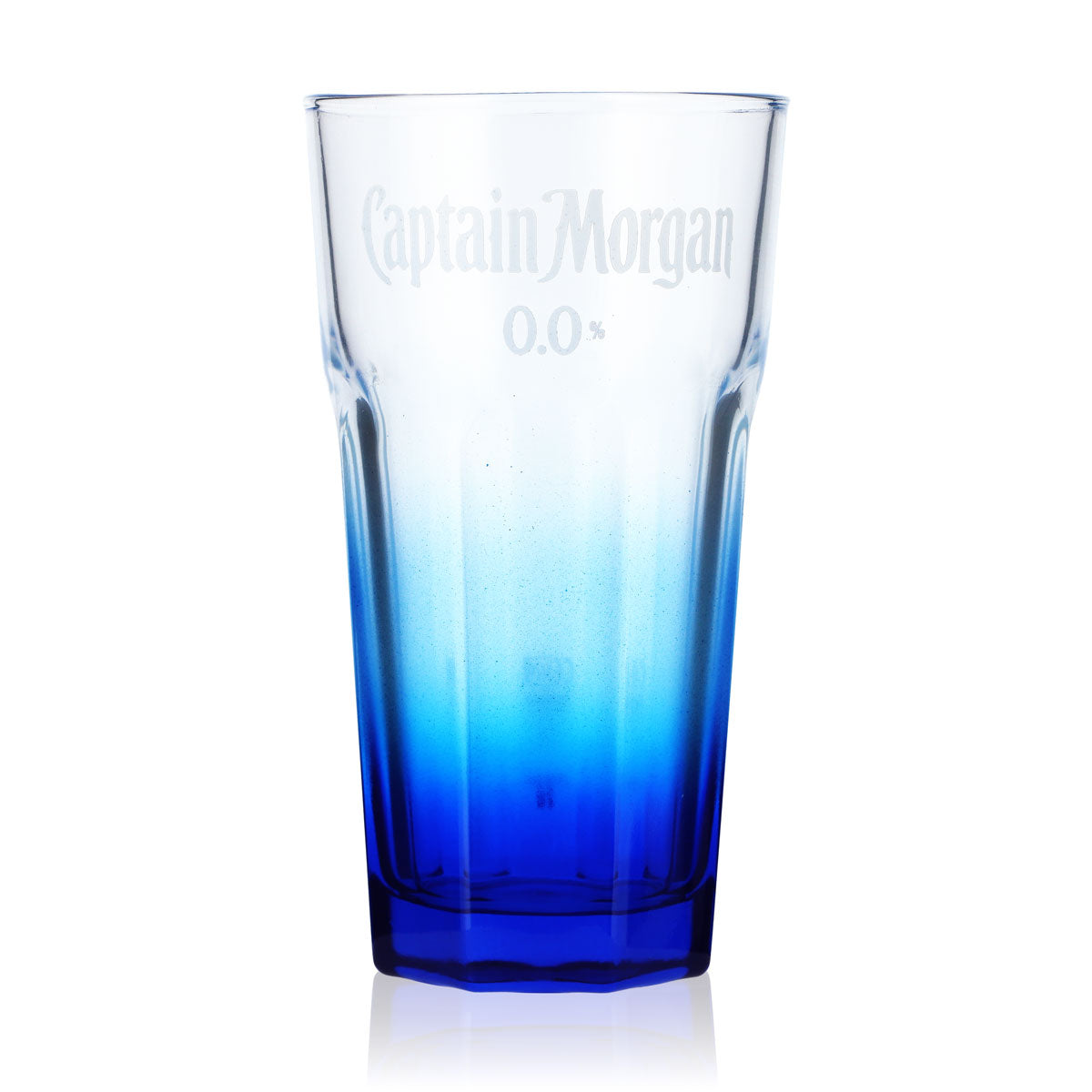 Verre à rhum Captain Morgan 4 cl Verres Verre à long drink Sans alcool 0,0 % bleu