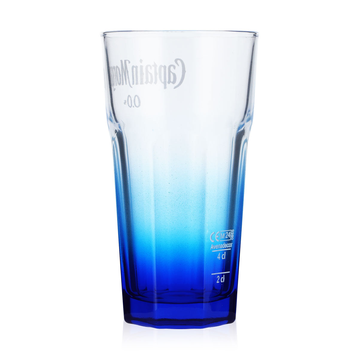 Verre à rhum Captain Morgan 4 cl Verres Verre à long drink Sans alcool 0,0 % bleu – Vue 3