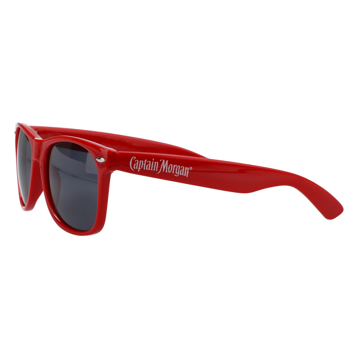 Lunettes de soleil Captain Morgan Rum Lunettes de fête Sunglasses Malle rouge UV 400 – Vue 3