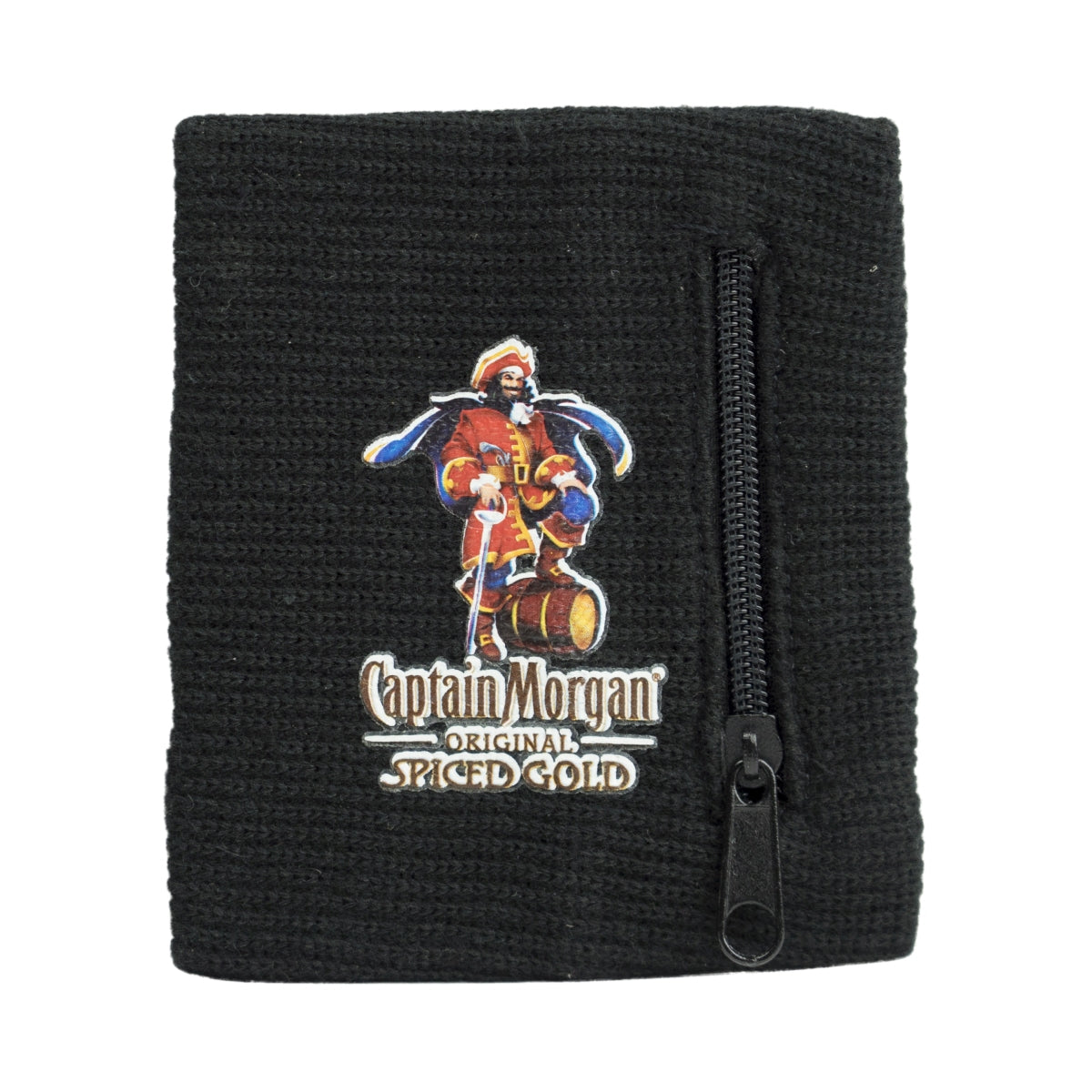 Bracelet Captain Morgan avec bandeau, portefeuille et poche pour monnaie