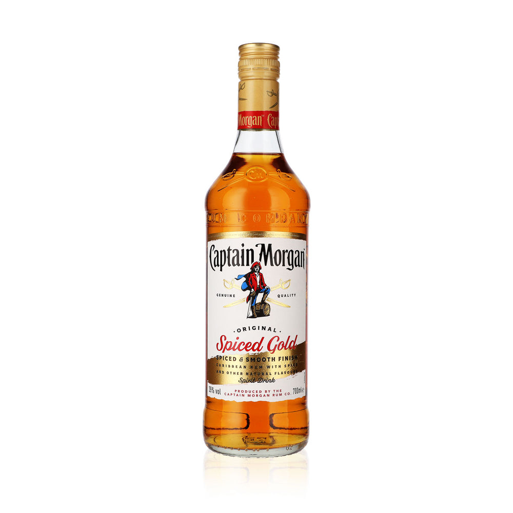 Bouteille de rhum Captain Morgan Spiced Gold 0,7 l 35 % vol.