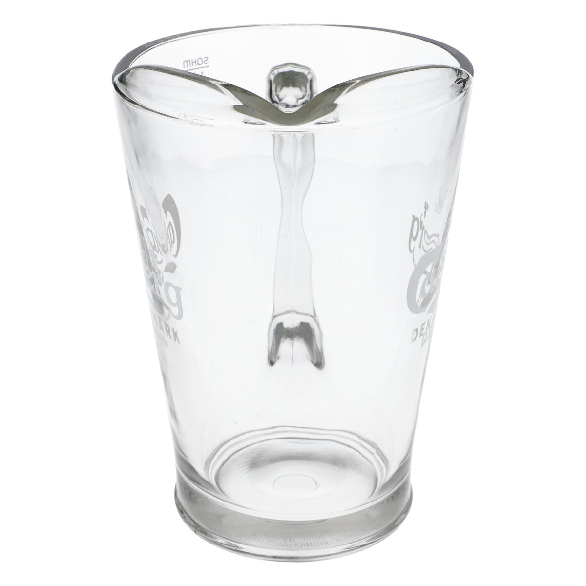 Carlsberg Bière Verre Carafe Pichet Verre véritable Verseur Fête Logo Horizontal – Vue 5