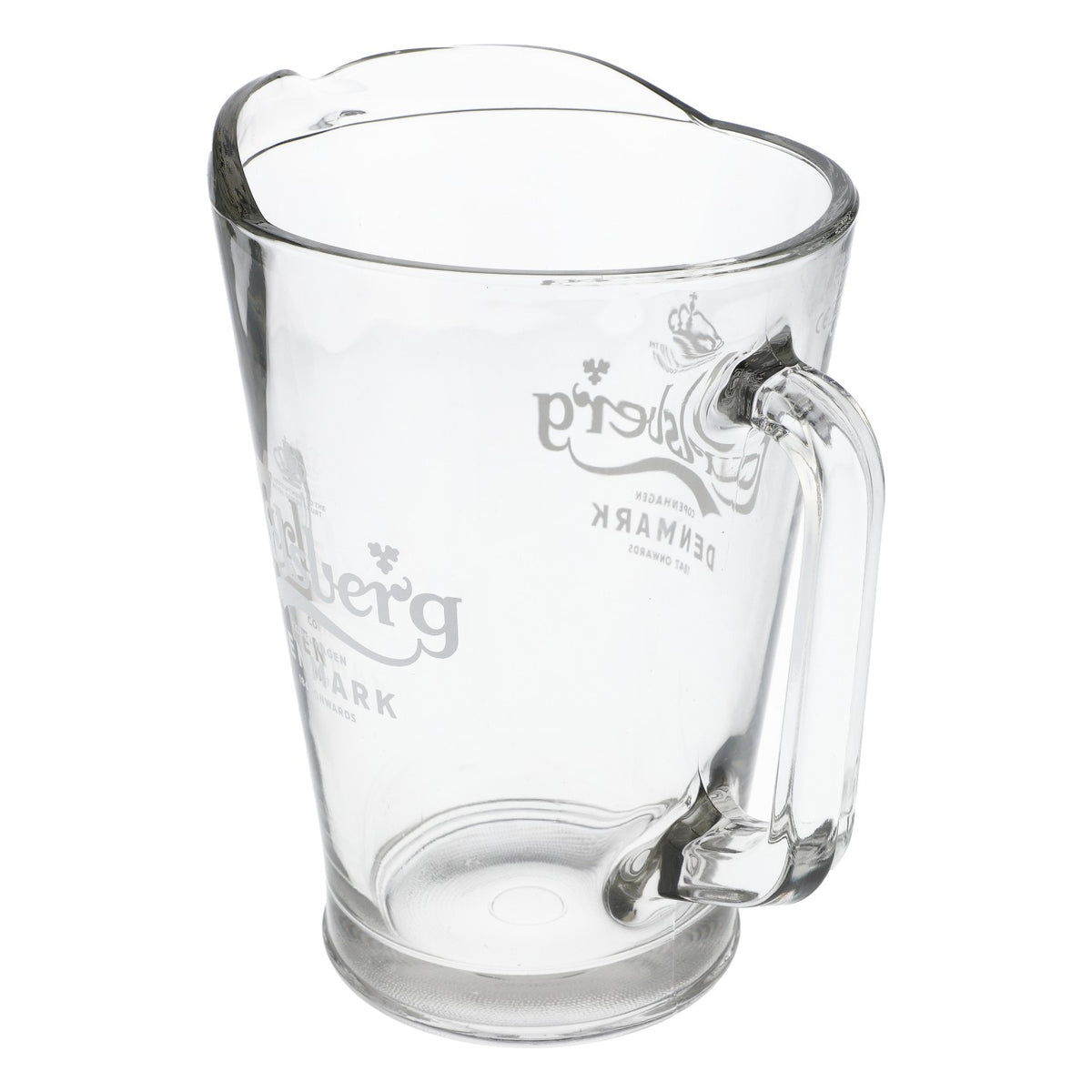 Carlsberg Bière Verre Carafe Pichet Verre véritable Verseur Fête Logo Horizontal – Vue 6
