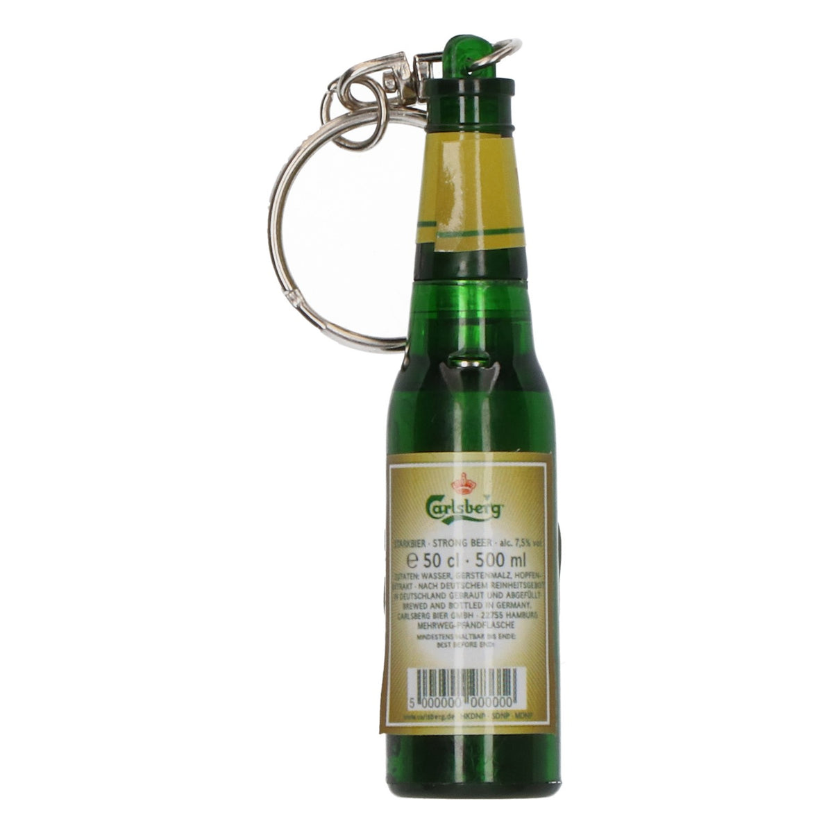 Lampe torche LED Carlsberg Bière Porte-clés Lampe d'extérieur Bouteille « Elephant » – Vue 2