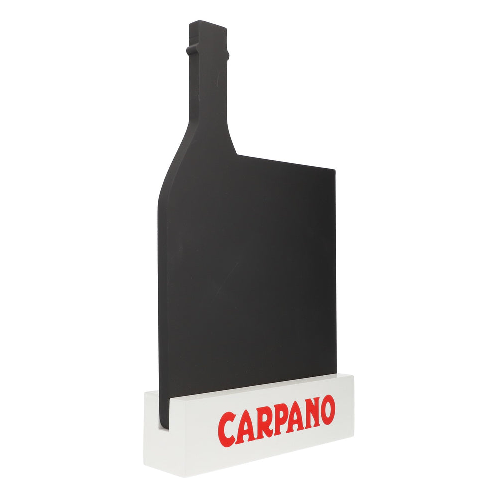 Carpano Vermouth Présentoir de table Tableau noir Tableau des prix Acrylique
