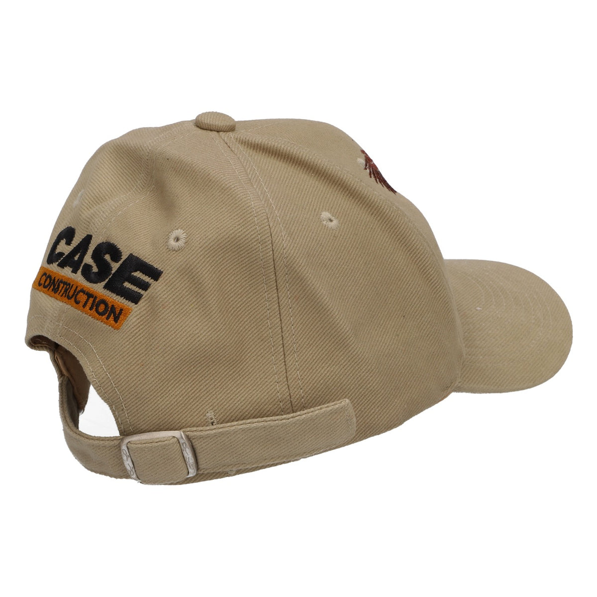 Casquette de baseball Case Construction USA Casquette de camionneur Motif « Aigle beige – Vue 4