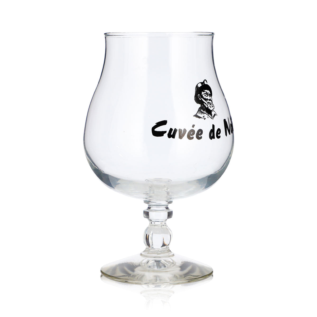 Verre à bière Castelain 0,5 l, à pied, « Cuvée de Noël » Durobor – Vue 3