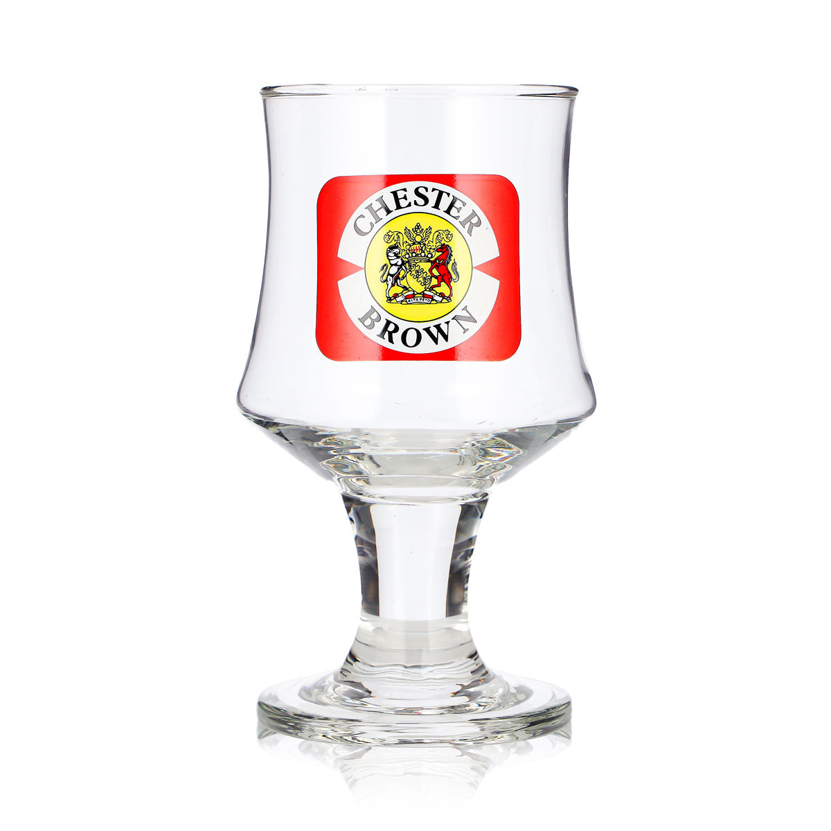 Verre à bière Chester 0,35 l, forme coupe, marron – Vue 2