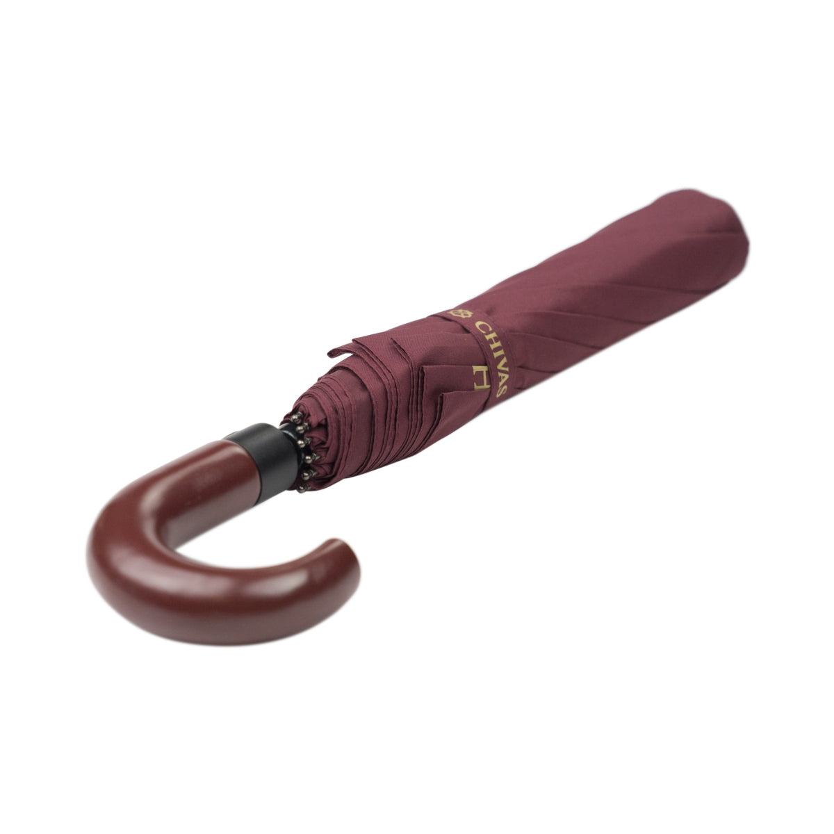 Chivas Regal Parapluie Whisky Rouge Eau Hiver Whisky Compact Rouge Pliable – Vue 2