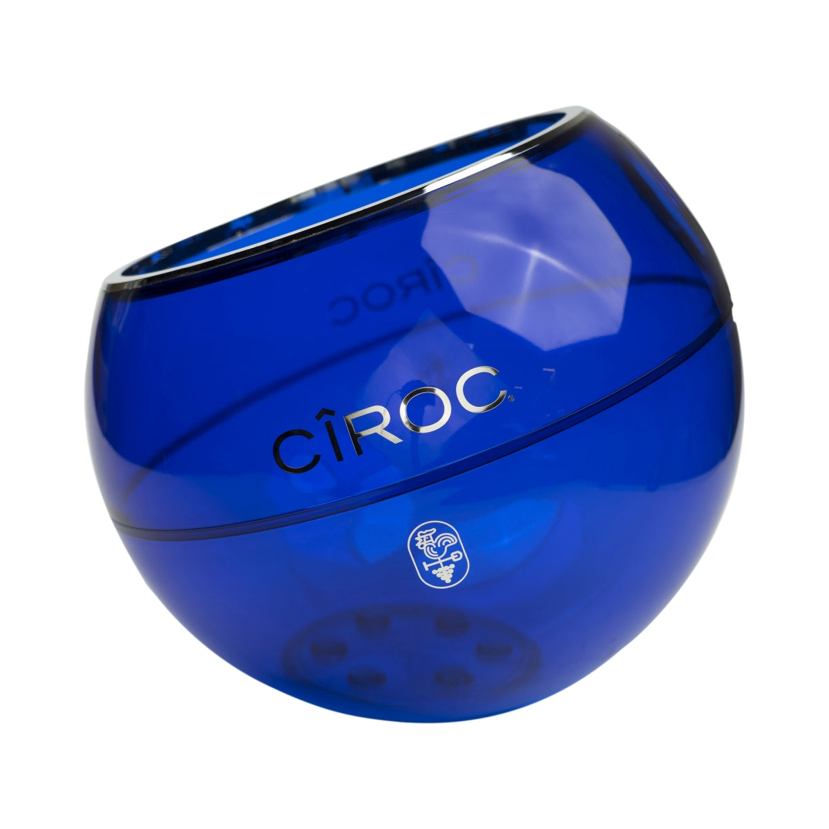 Ciroc Vodka Refroidisseur Bleu Glacière ronde Récipient à glaçons Bouteilles Décoration Bar Boule – Vue 3