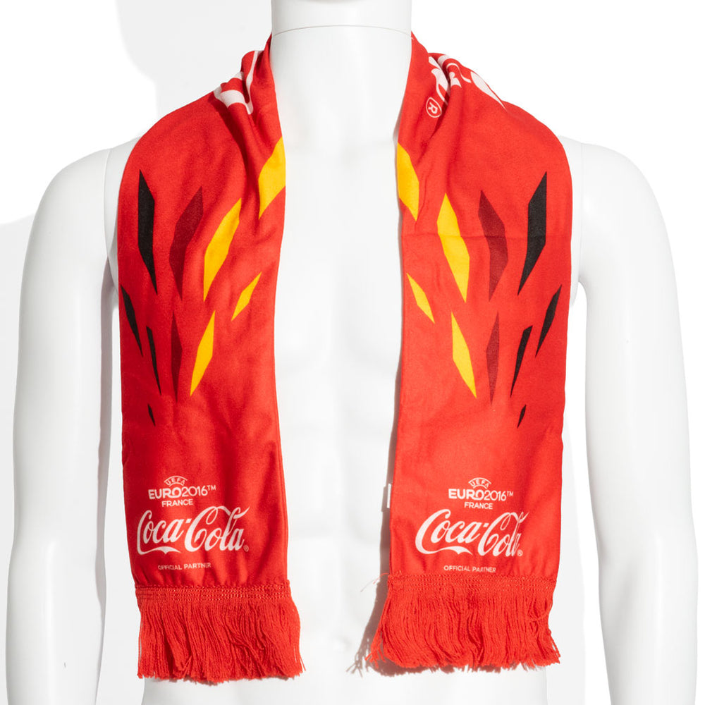 Écharpe Coca Cola pour fans Écharpe de football Championnat d'Europe Écharpe Allemagne Euro 2016