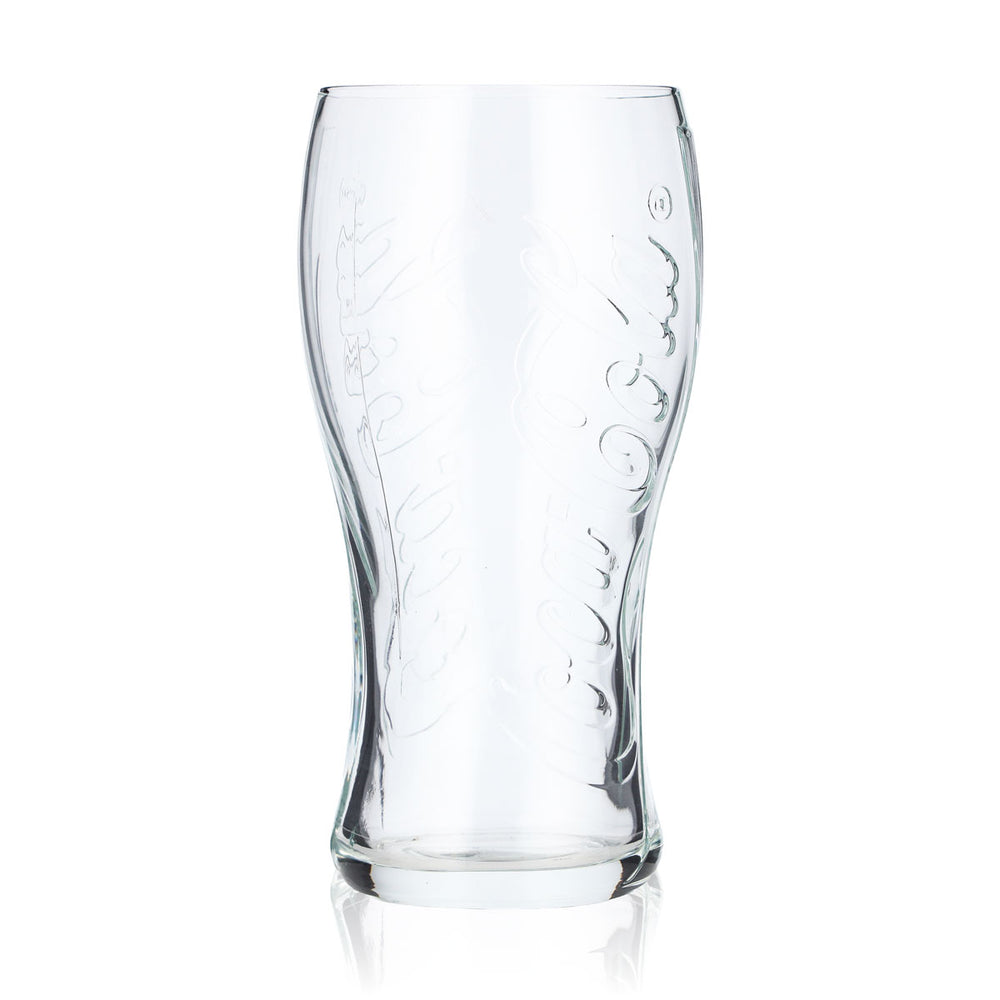Verre Coca Cola 0,3 l Contour Curve Logo vertical en relief Verres à boissons
