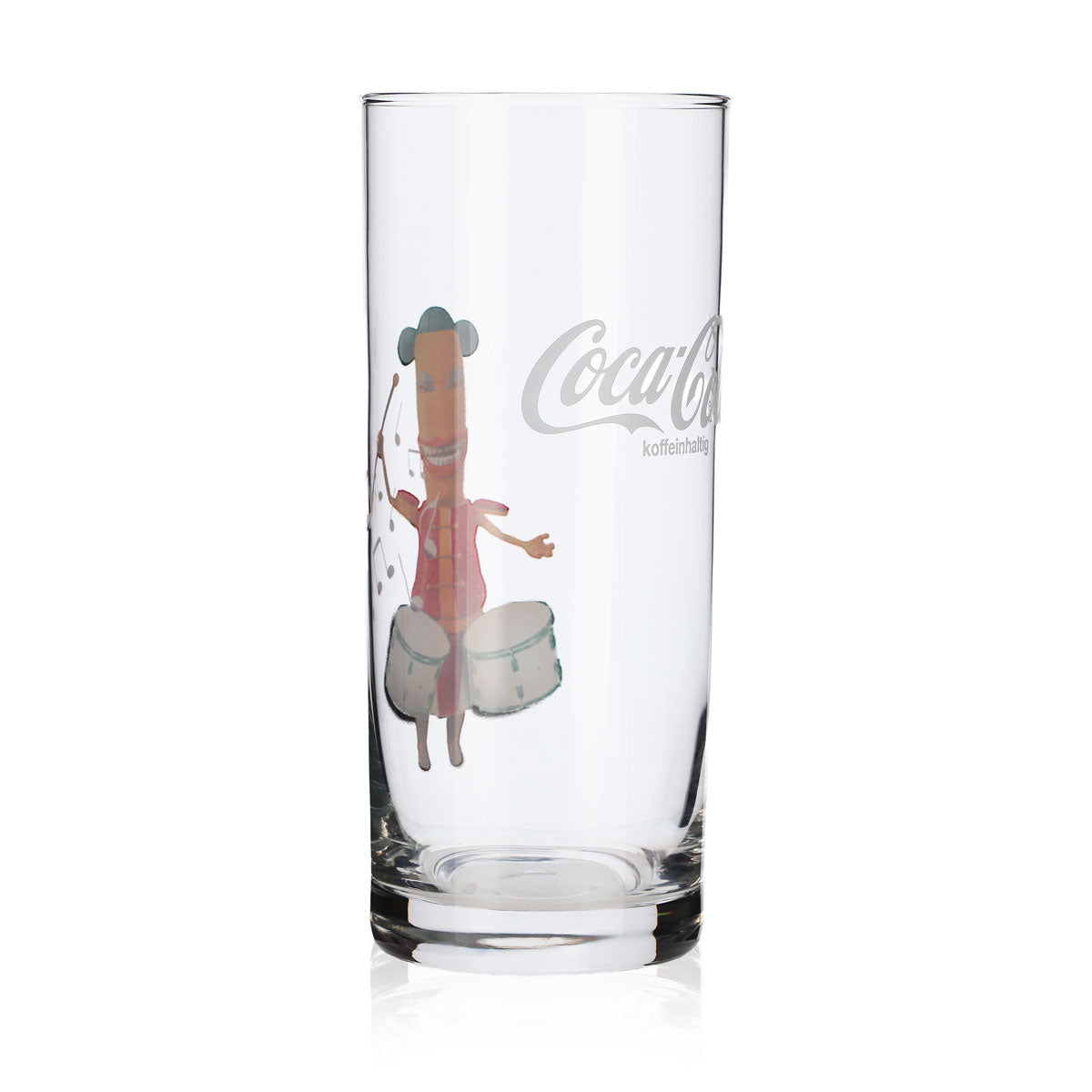 Verres à soda Coca Cola en verre 0,3 l Gobelet collector « Tambour » – Vue 3