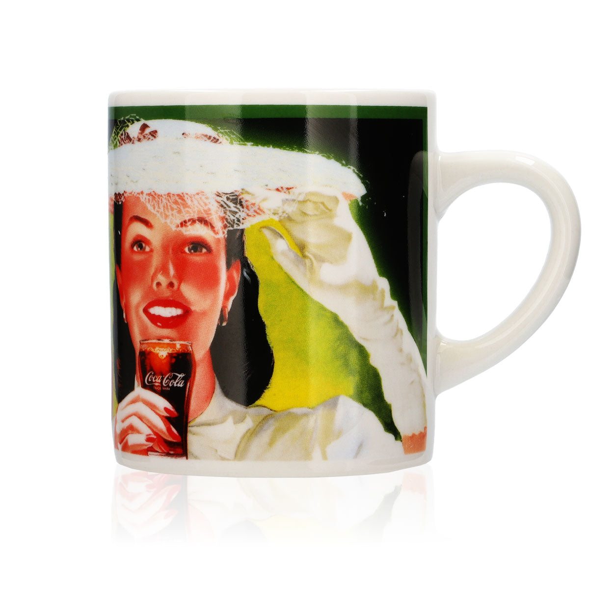 Tasse à café Coca Cola 0,4 l Verres Mug Verre  Tasse Boisson non alcoolisée « Refreshing »
