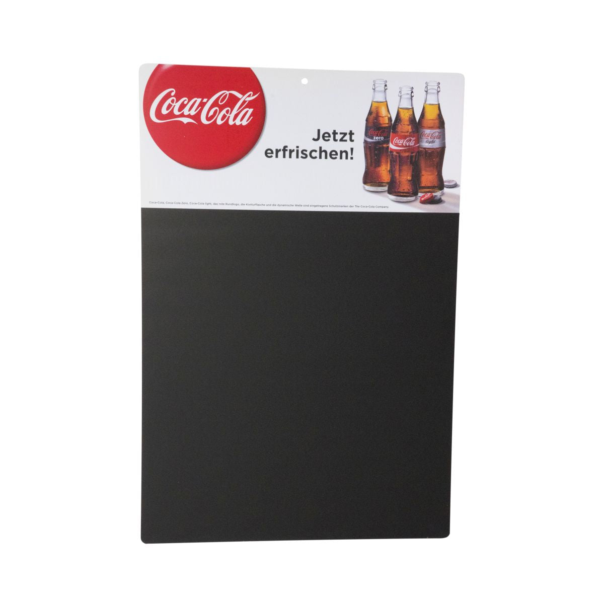 Tableau noir Coca Cola 75 x 50 cm Tableau publicitaire Menu Boissons Publicité