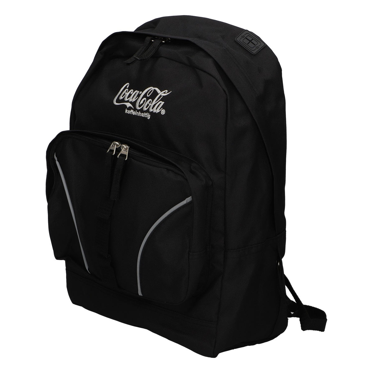Sac à dos Coca-Cola noir avec logo blanc, 30 x 15 x 45 cm, produit pour fans – Vue 5