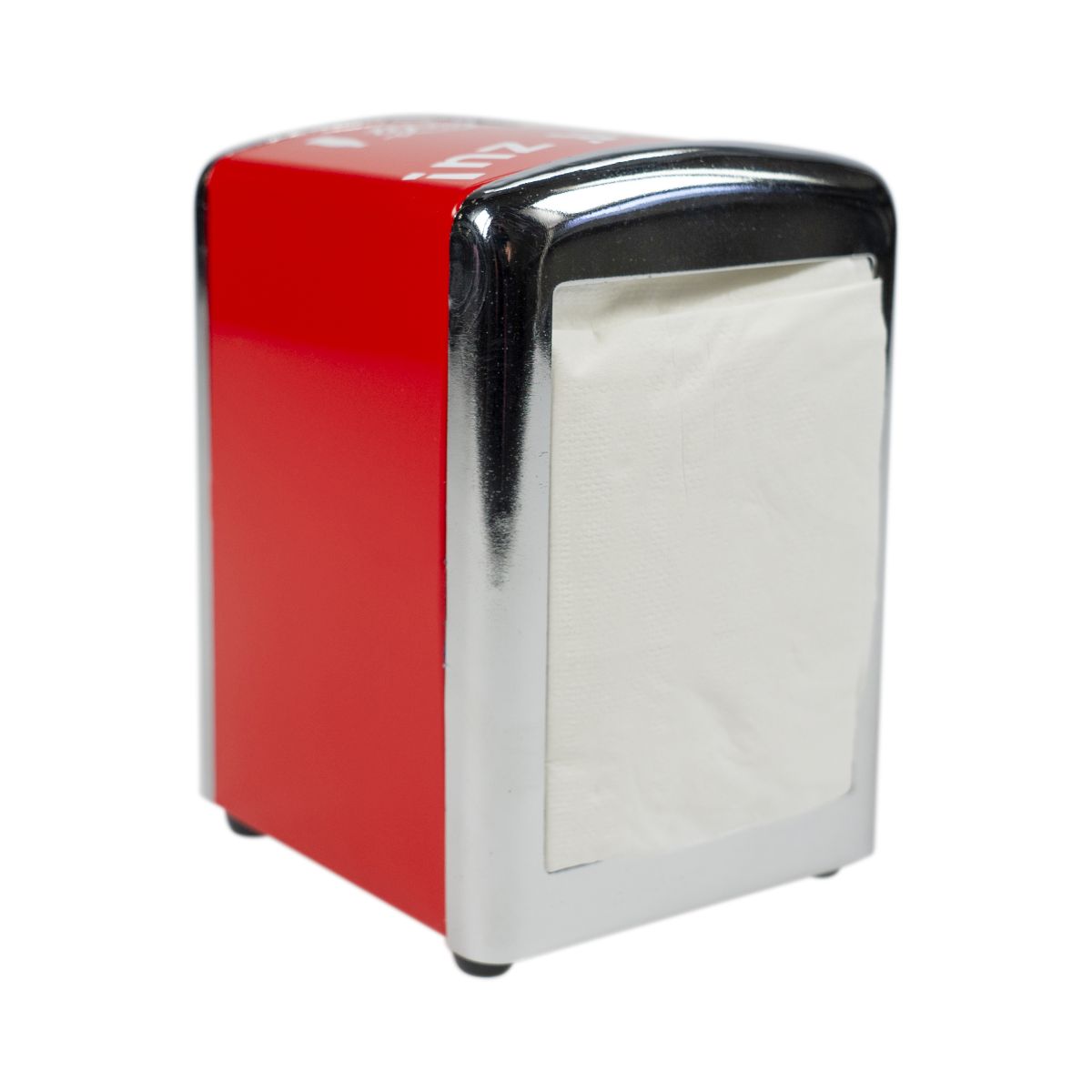 Distributeur de serviettes Coca Cola rouge argenté 15 x 10 cm Distributeur de serviettes Accessoires pour la restauration – Vue 3