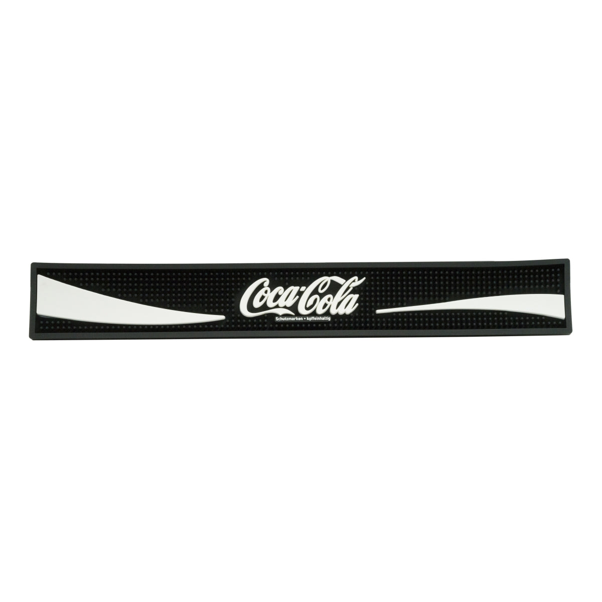 Coca Cola Softdrink Tapis de bar Tapis égouttoir Accessoires de bar noir 58x8