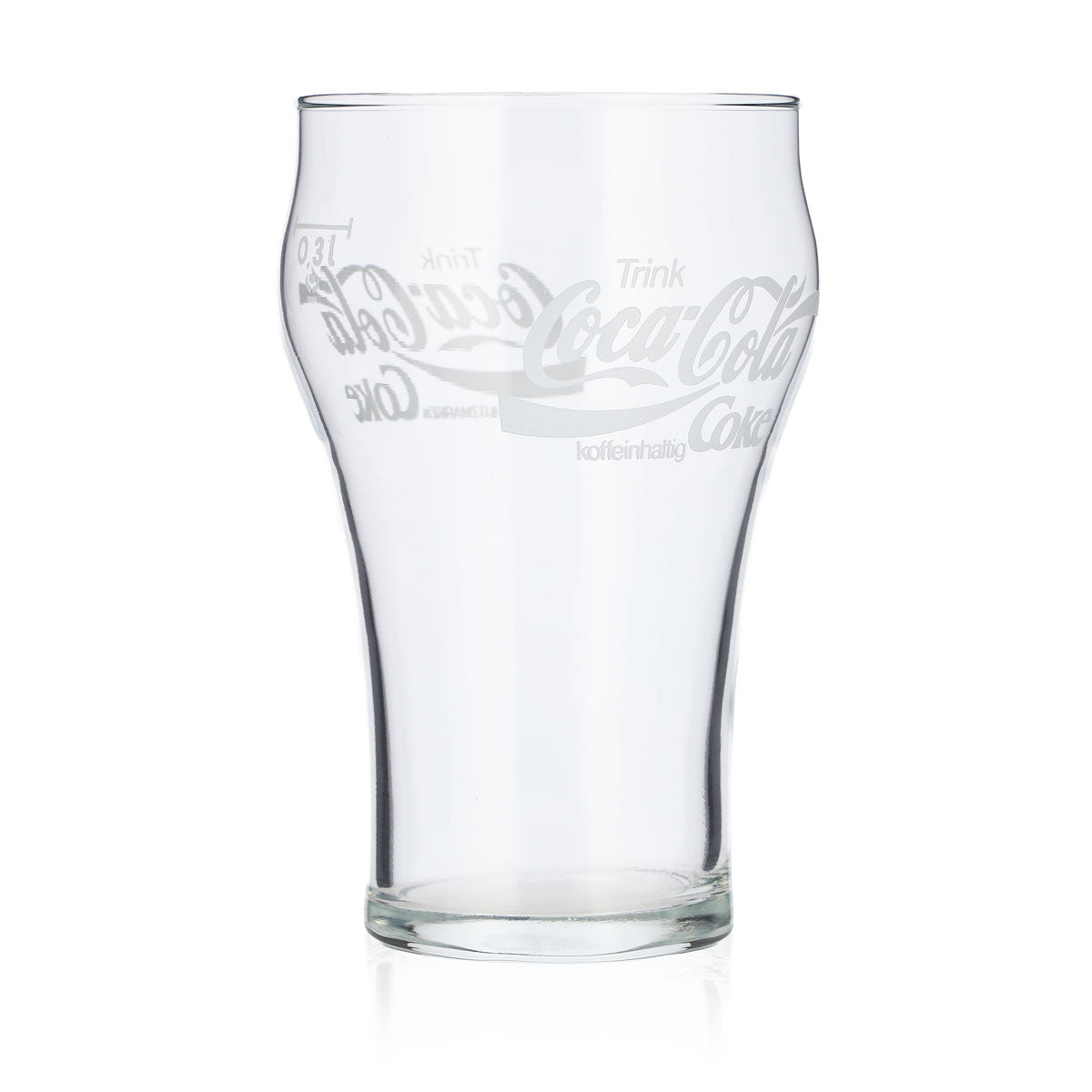 Verre à soda Coca Cola Verres à cola Verre à pied Design rétro « Coke » – Vue 3