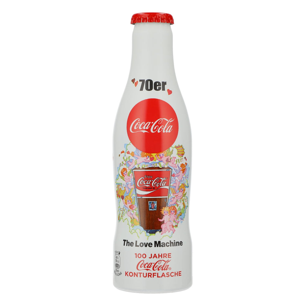 Bouteille Coca Cola Softdrink Show, édition collector des années 70, 100 ans de bouteilles décoratives