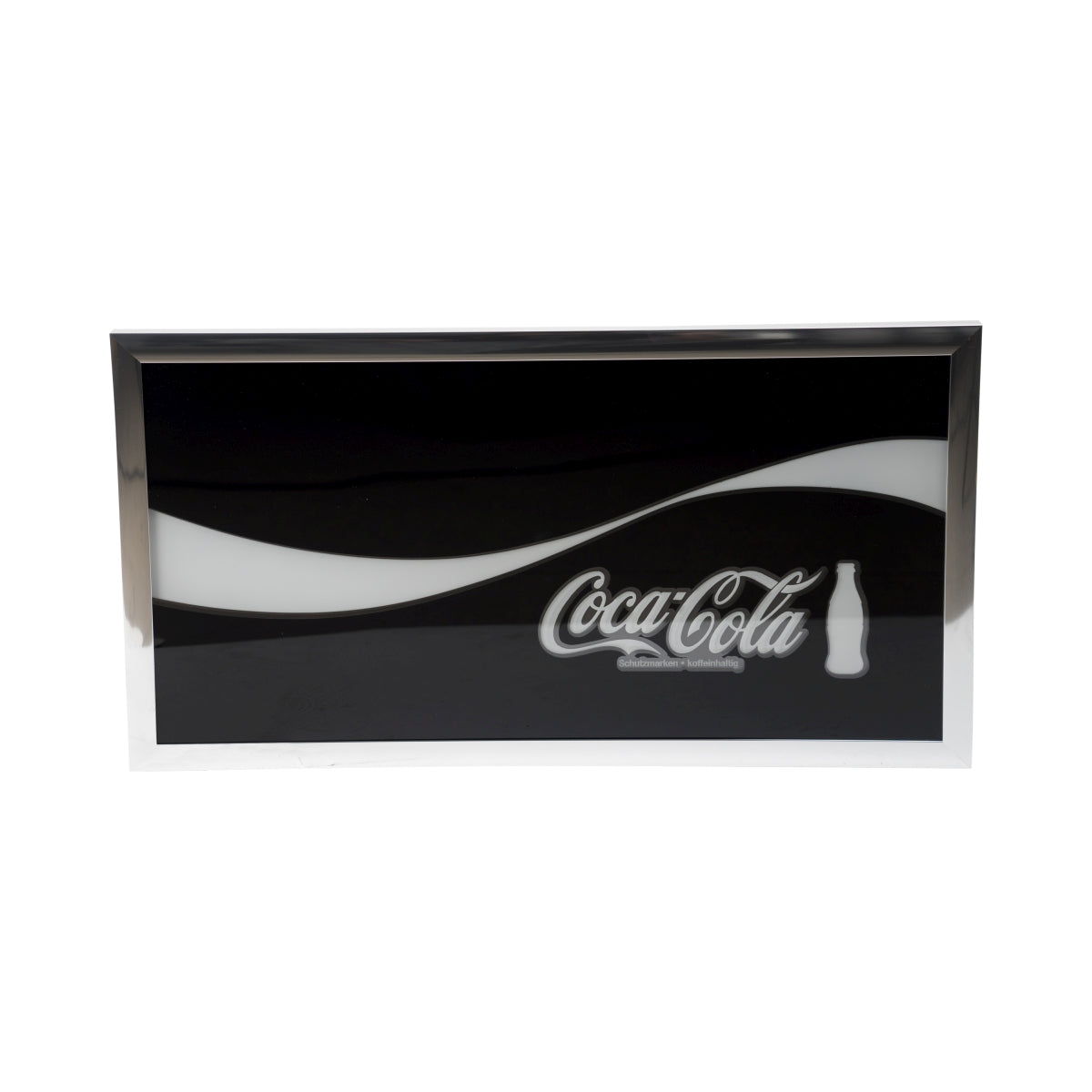 Enseigne lumineuse vintage Coca Cola 61x32 « vague » LED changement de couleur rouge blanc néon
