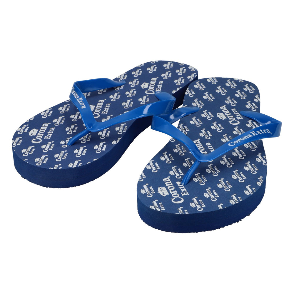Tongs de bain Corona, taille L, bleues