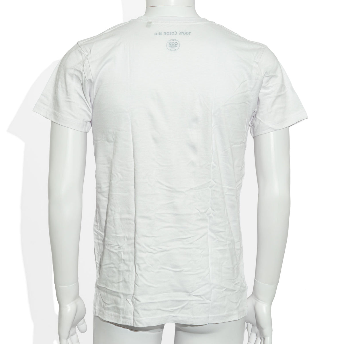 T-shirt en coton blanc « Corona » avec verre de bière, taille M – Vue 3