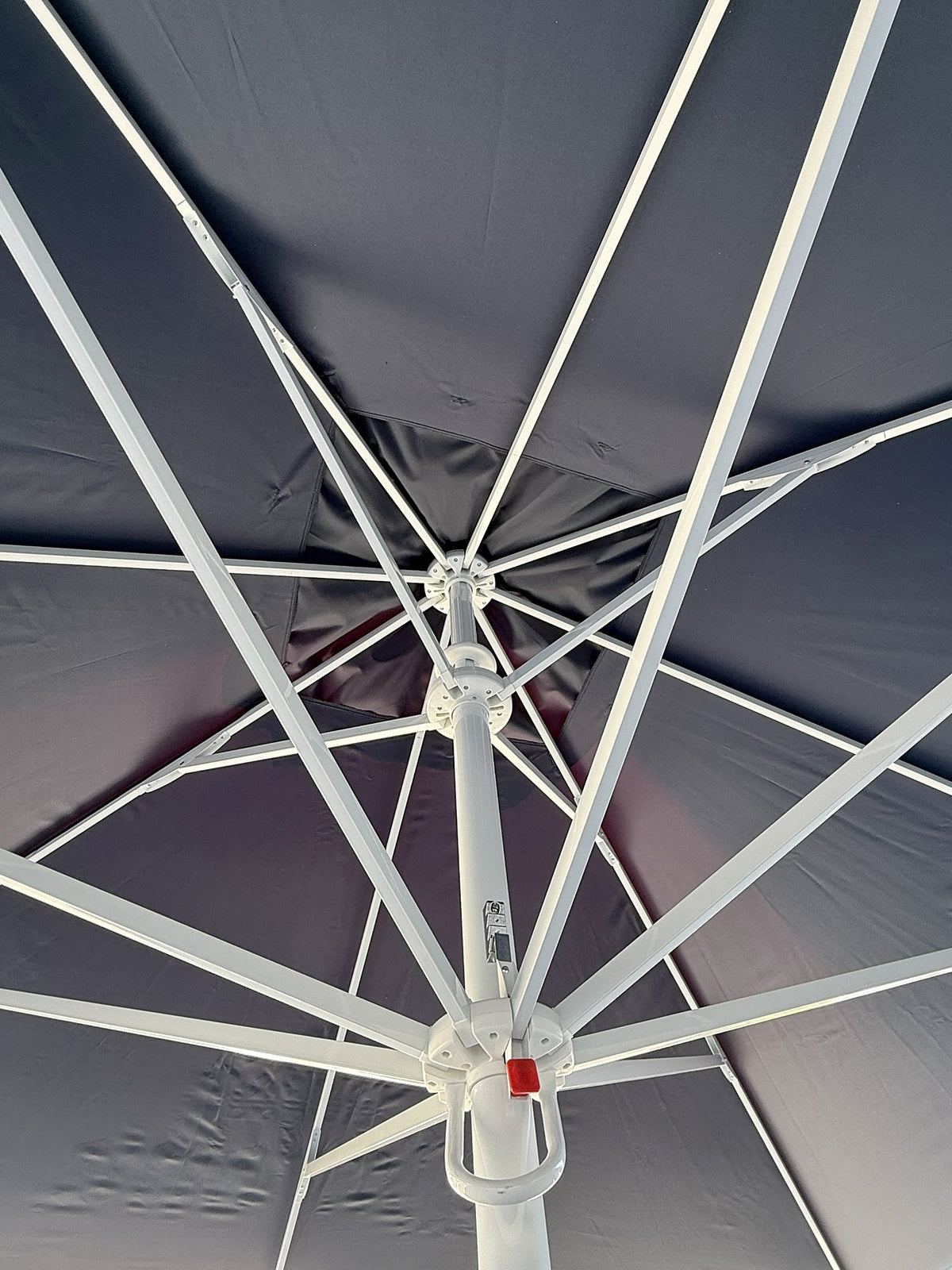 Parasol Corona 4 x 4 m – Brasserie, restauration, café en plein air – Vue 2