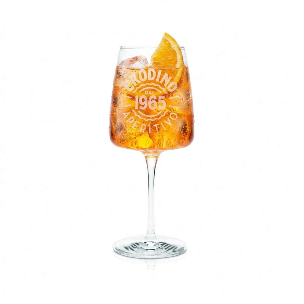 Crodino Aperitivo Verre 48 cl Verre à vin 1965 Verres à cocktail Verres à long drink Verre à bitter Bar
