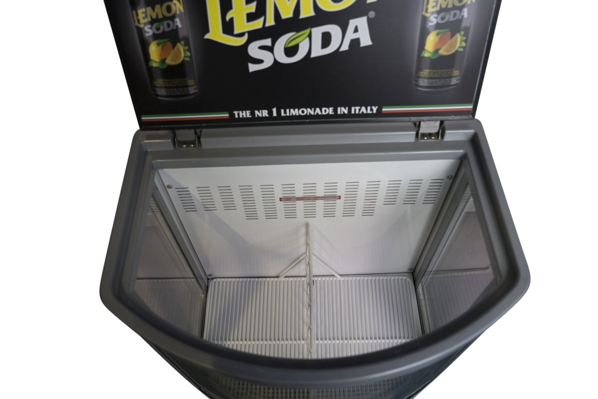 Crodo Vitrine réfrigérée Réfrigérateur Comptoir réfrigéré Lemon Soda Mojito Publicité gastronomique – Vue 4