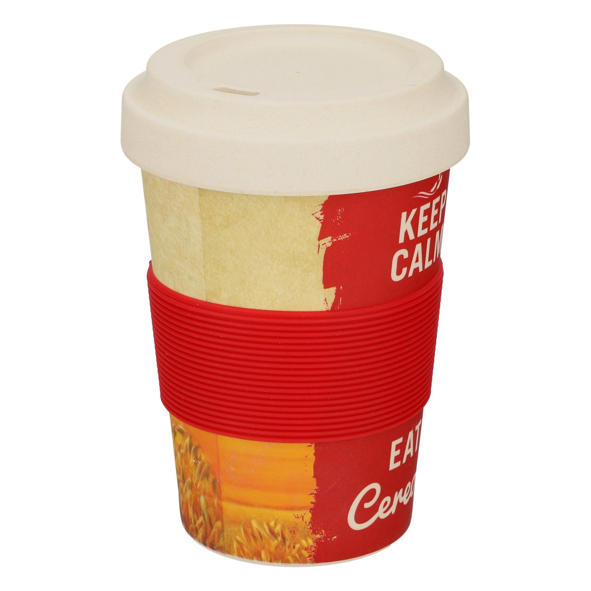 De Beukelaer - Tasse à café réutilisable en bambou pour emporter – Vue 3