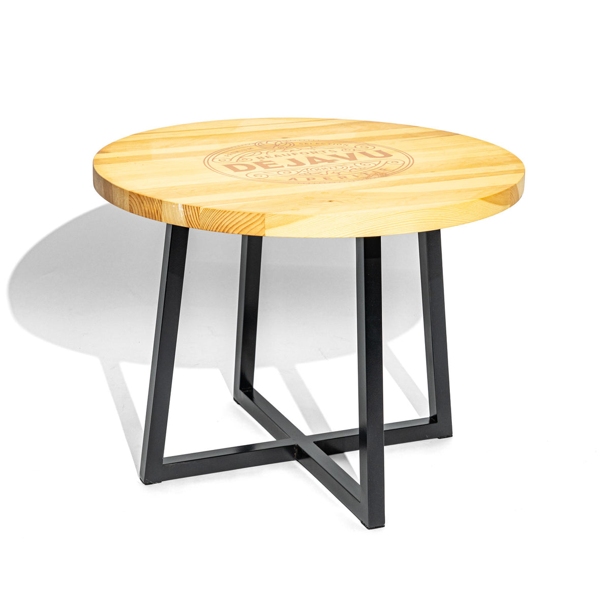 Table d'appoint Deja Vu Table d'appoint Side Table Merchandise Meuble Table basse en bois véritable