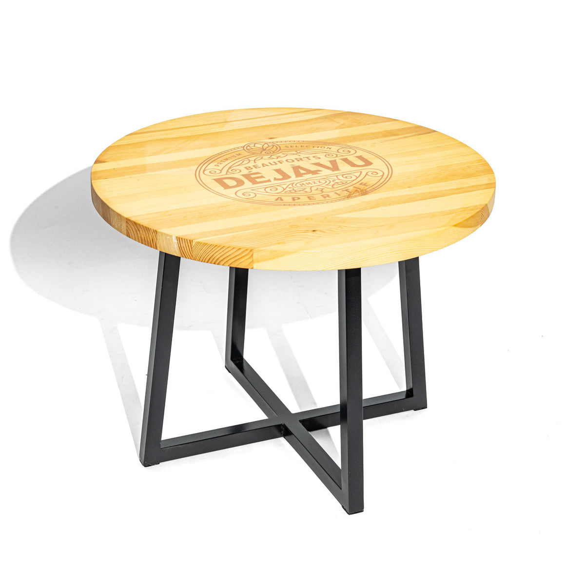 Table d'appoint Deja Vu Table d'appoint Side Table Merchandise Meuble Table basse en bois véritable – Vue 4