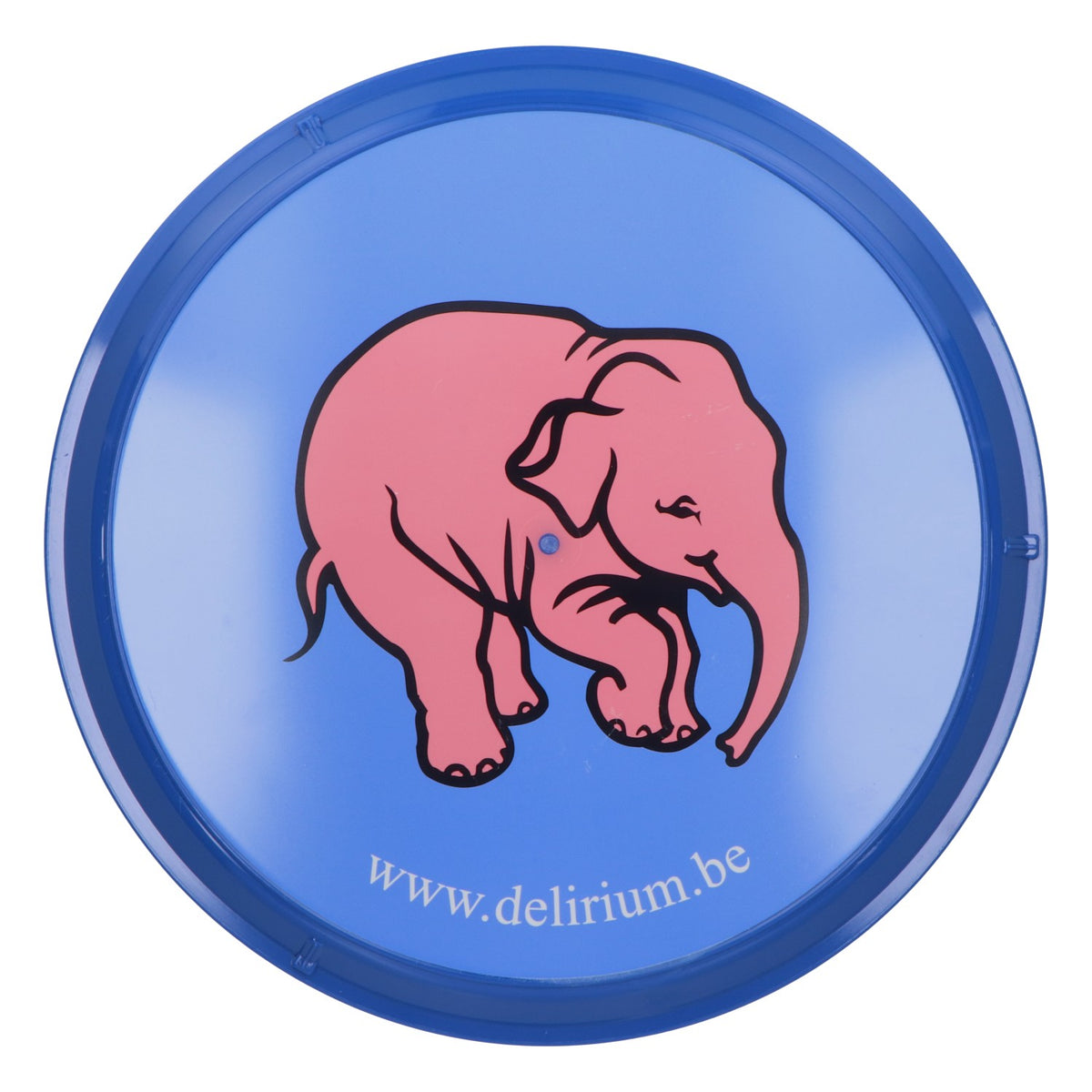 Plateau à bière Delirium Plateau de service Plateau de serveur 37 cm de diamètre Bleu – Vue 2